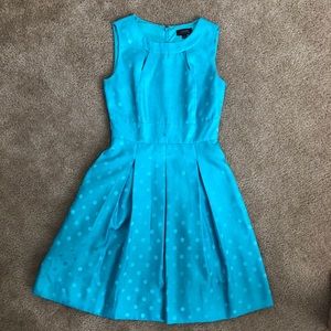 Tahari blue dress